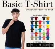 KAOS POLOS COTTON COMBED 30S